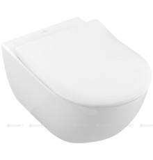 Унитаз подвесной Villeroy & Boch Subway 2.0 370x560 мм CeramicPlus с сиденьем 5614R2R1