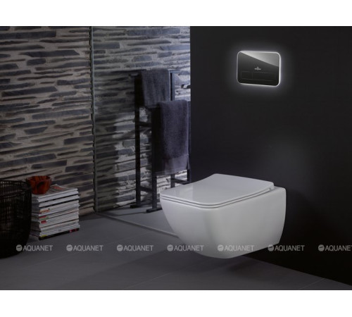 Унитаз подвесной Villeroy & Boch Venticello 375x560 мм без сиденья 4611R001