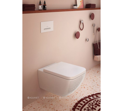 Унитаз подвесной Villeroy & Boch Venticello 375x560 мм без сиденья 4611R001