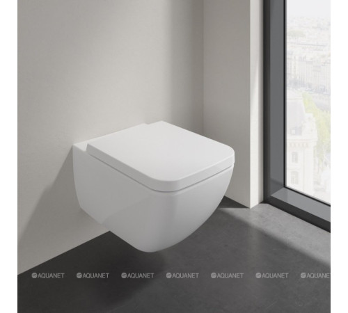 Унитаз подвесной Villeroy & Boch Venticello 375x560 мм без сиденья 4611R001