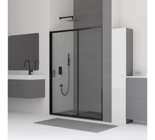 Душевая дверь RGW Classic CL-14B 1100x1850 мм черный матовое стекло 32091411-14