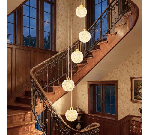 Подвесная люстра Citilux CLOUDY CL323052