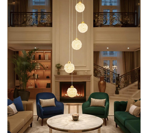 Подвесная люстра Citilux CLOUDY CL323052