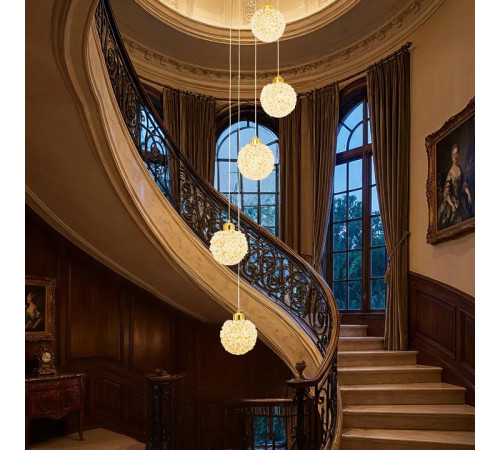 Подвесная люстра Citilux CLOUDY CL323052