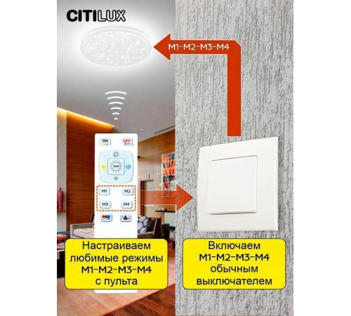 Потолочный светильник Citilux Спутник 100 Вт CL734900G