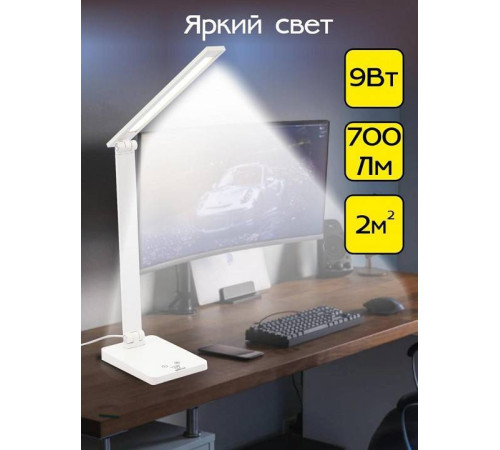 Настольная лампа офисная Citilux Ньютон CL803080