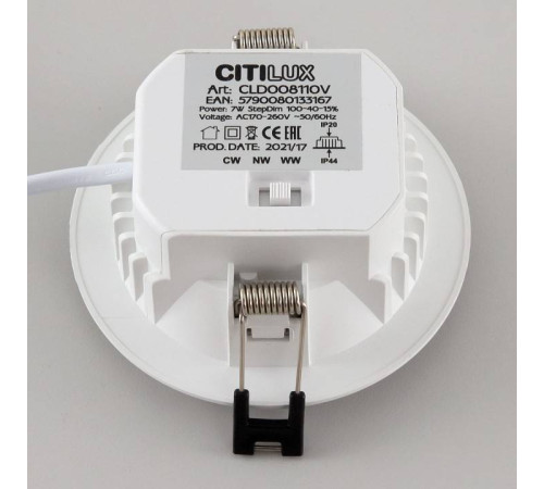 Встраиваемый светильник Citilux Акви CLD008110V