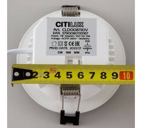 Встраиваемый светильник Citilux Акви CLD008110V