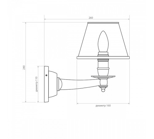 Бра Covali WL-51570