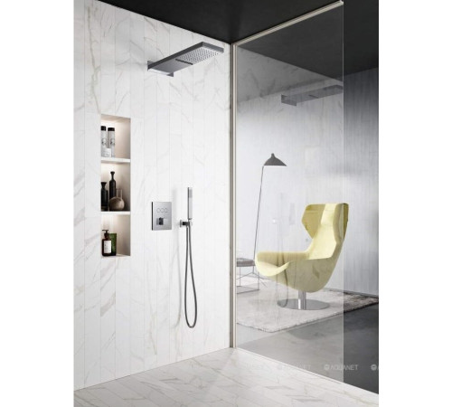 Термостат для душа внешняя часть Paffoni Compact 3 функции хром CPT519CR