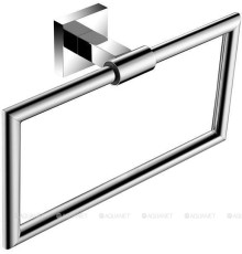 Держатель для полотенца кольцо Aquanet хром 6180