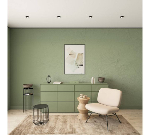 Встраиваемый светильник Denkirs FLAT DK2090-BK