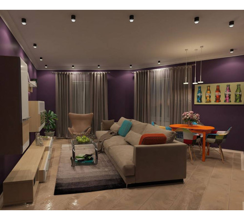 Накладной светильник Denkirs DK401 DK4016-BK