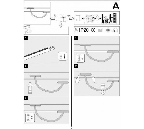 Накладной светильник Denkirs AIR RAY DK5357-BK