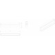 Накладной светильник Denkirs AIR LINEAR DK5363-BK