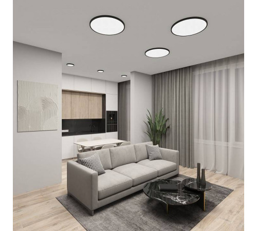 Накладной светильник Denkirs THIN DK6524-BK