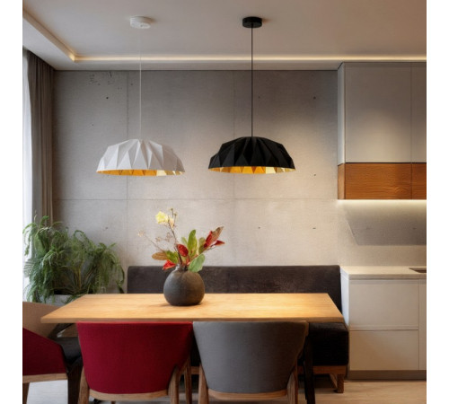 Подвесной светильник Denkirs ORIGAMI DK6655-BK+SG