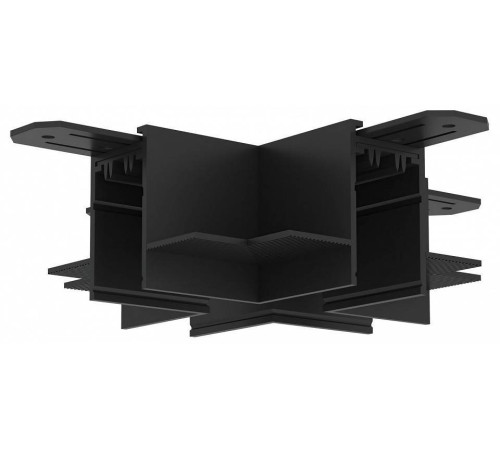 Соединитель X-образный для треков Denkirs SMART HIDE TR2114-BK