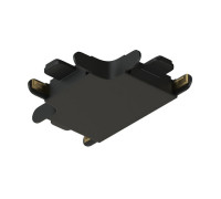 Соединитель T-образный для треков накладных Denkirs AIR BASE TR5233-BK