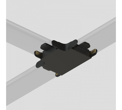 Соединитель T-образный для треков накладных Denkirs AIR BASE TR5233-BK