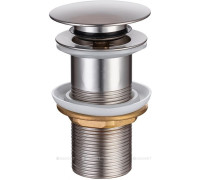 Донный клапан Allen Brau Priority Round 1 1/4 без перелива брашированный никель 5.31024-BN