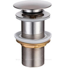 Донный клапан Allen Brau Priority Round 1 1/4 без перелива брашированный никель 5.31024-BN