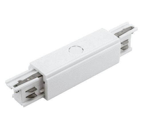 Соединитель линейный для треков DesignLed Трехфазные треки и аксессуары CN-3F-I-WH