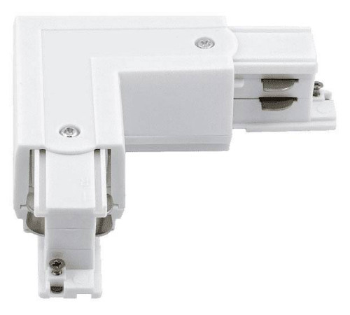 Соединитель угловой L-образный для треков DesignLed Трехфазные треки и аксессуары CN-3F-L-L-WH