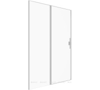 Душевая дверь Allen Brau Priority 1200 мм стекло Optiwhite 8 мм браш. алюминий 3.31032.BA