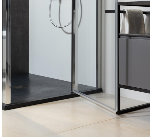 Душевая дверь Allen Brau Priority 1400 мм стекло Optiwhite хром 3.31034.00