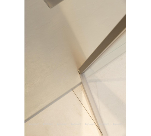 Душевая дверь в нишу Allen Brau Priority 900 мм стекло Optiwhite серебро 3.31002.BA