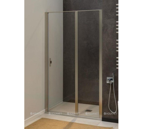 Душевая дверь в нишу Allen Brau Priority 900 мм стекло Optiwhite серебро 3.31002.BA