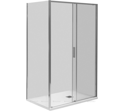 Душевая дверь в нишу Aquanet Pleasure Evo 1200 мм хром Easy Clean AE65-N120-CT