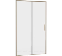 Душевая дверь в нишу Aquanet Pleasure Evo 1200 мм золотой никель Easy Clean AE65-N120-GBT