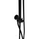 Душевая система Allen Brau Priority без смесителя черный матовый 5.31031-31