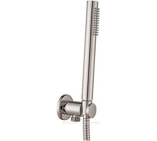 Душевой набор Paffoni Tondo лейка с держателем-шланговым подсоединением 1500 мм сталь ZDUP094ST