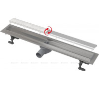 Водоотводящий желоб AlcaPlast APZ13-DOUBLE9-850 FIT AND GO 850 мм APZ13-DOUBLE9-850