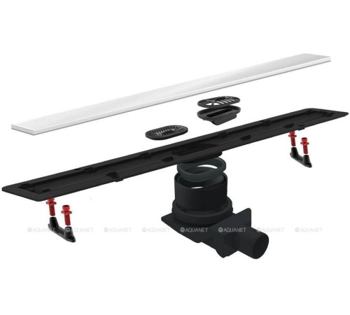 Линейный трап Pestan Confluo Frameless Line 650 мм White Glass 13701213