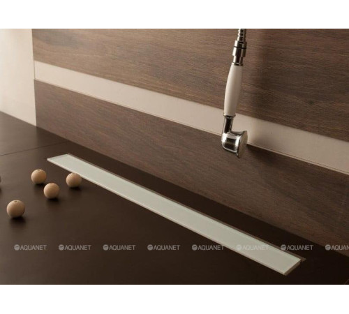 Линейный трап Pestan Confluo Frameless Line 650 мм White Glass 13701213