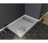 Душевой поддон Aquanet Delight NEW 1400х800х30 мм серый камень без сифона 00258884