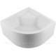 Поддон акриловый Aquanet OPTIMAL 1/4 круга с сиденьем глубокий 90х90х48 см 00293351
