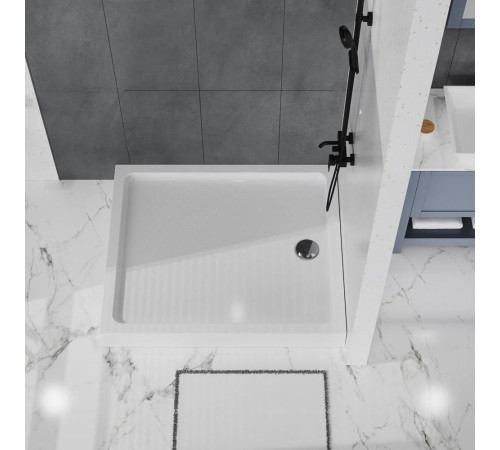 Душевой поддон BelBagno Tray AH 120x100x15 см акриловый прямоугольный TRAY-BB-AH-120/100-15-W