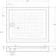 Душевой поддон BelBagno Tray AH 120x100x15 см акриловый прямоугольный TRAY-BB-AH-120/100-15-W
