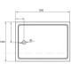 Душевой поддон Cezares Tray 120х100х15 см акриловый TRAY-A-AH-120/100-15-W