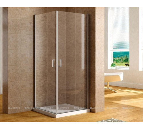 Душевое ограждение Aquanet Cinetic дверь+дверь 900х900 мм хром 00254236