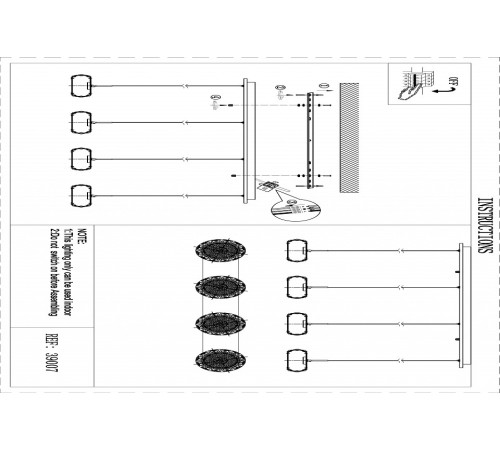 Подвесной светильник Eglo Corliano 39007