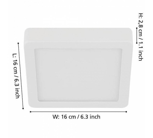 Накладной светильник Eglo ПРОМО Fueva 5 900589