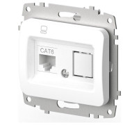 Розетка Ethernet RJ-45 без рамки Elbi Eleсtriс Jazz 607-000200-247