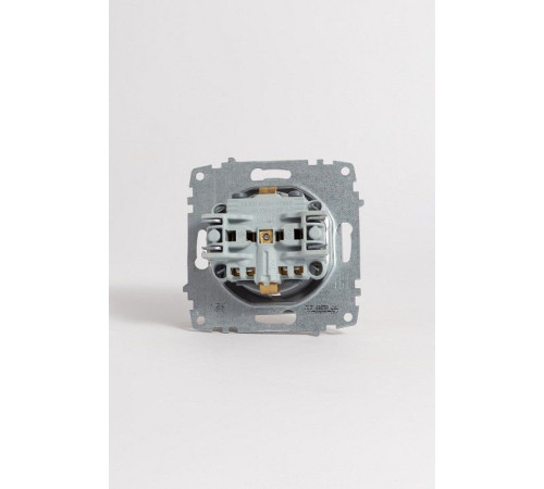 Розетка с заземлением и со шторкой, без рамки Elbi Eleсtriс Zena Vega 609-011000-243
