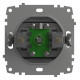 ТВ-розетка оконечная без рамки Elbi Eleсtriс Zena Vega 609-011000-246